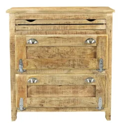 Shabby Design Schuhschrank mit 2 Klappen - Suennas^Wohnen Sale