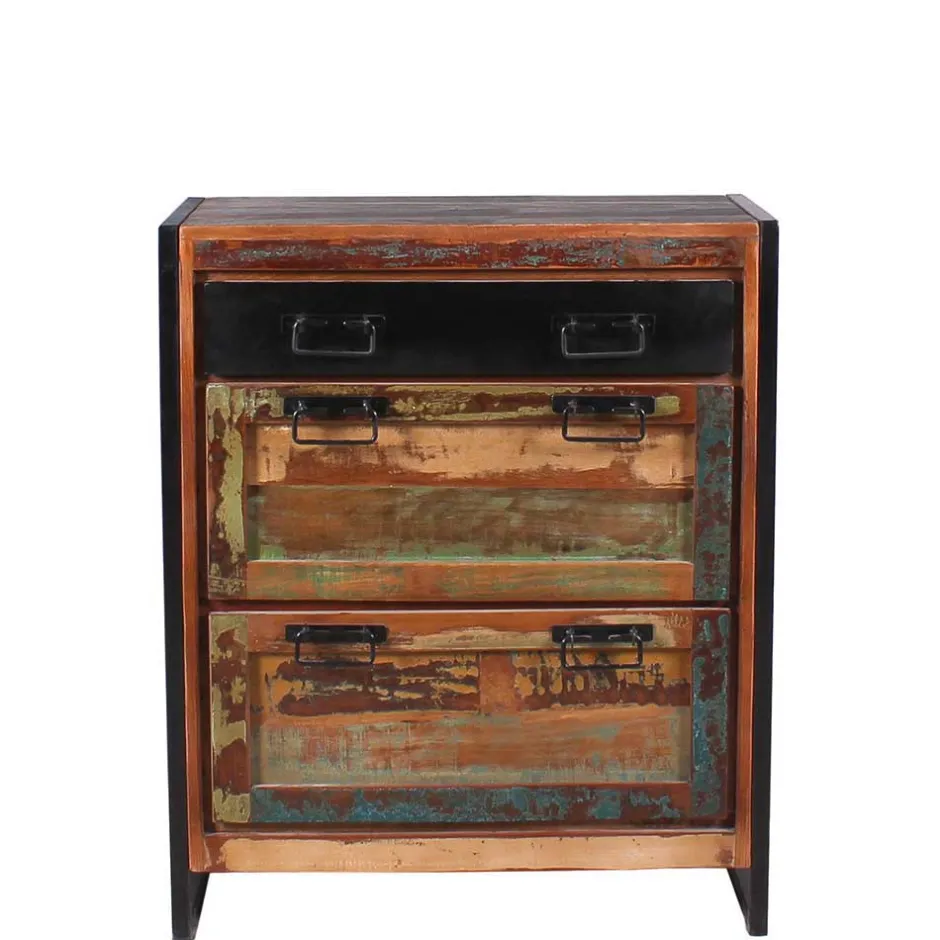 Shabby Garderobenmöbel aus Massivholz - Ensley (sechsteilig)^Wohnen New