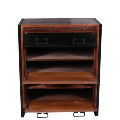 Shabby Garderobenmöbel aus Massivholz - Ensley (sechsteilig)^Wohnen New