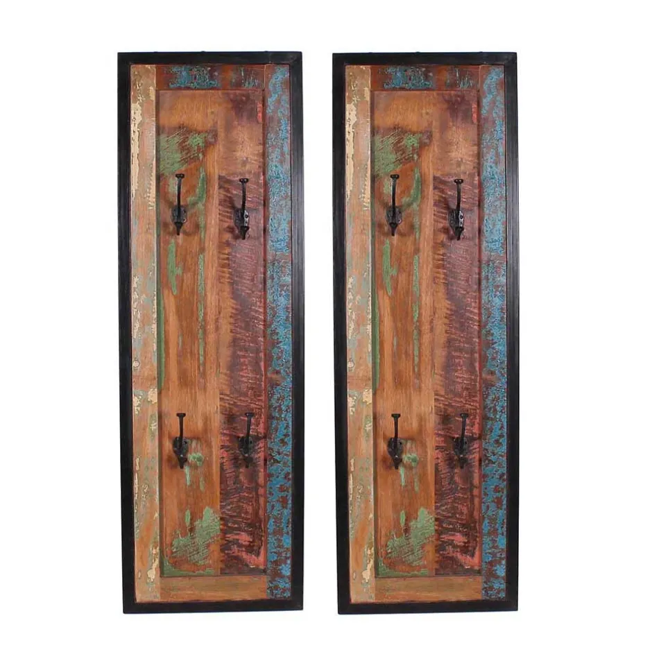 Shabby Garderobenmöbel aus Massivholz - Ensley (sechsteilig)^Wohnen New