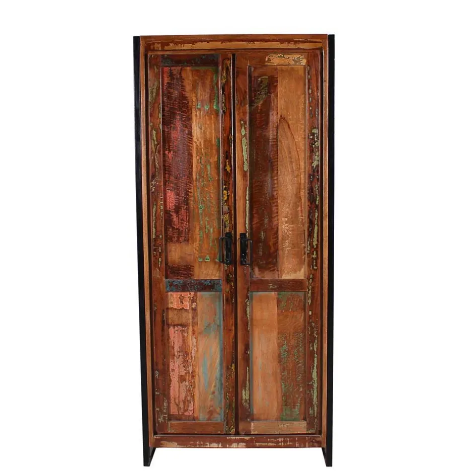 Shabby Garderobenmöbel aus Massivholz - Ensley (sechsteilig)^Wohnen New