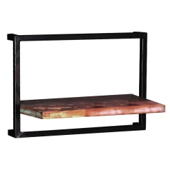 Shabby Hängeregal Set in Bunt & Schwarz - Jamaica (dreiteilig)^Wohnen Outlet