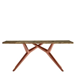 Shabby Tisch aus buntem Recyclingholz - Konrad^Wohnen Discount