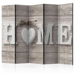 Wohnen Sichtschutz Paravent Home Schrift - Ucaida