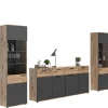 Sideboard & zwei Vitrinenschränke Set - Lucios (dreiteilig)^Wohnen