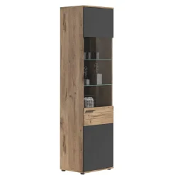 Sideboard & zwei Vitrinenschränke Set - Lucios (dreiteilig)^Wohnen