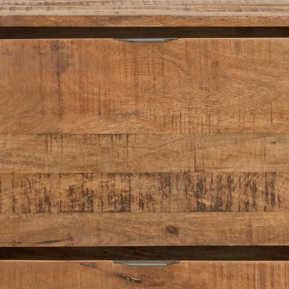 Wohnen Sideboard aus Recyclingholz Mango & Metall - Acira