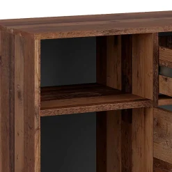 Wohnen Sideboard in Altholz Optik & Anthrazit - Bosco