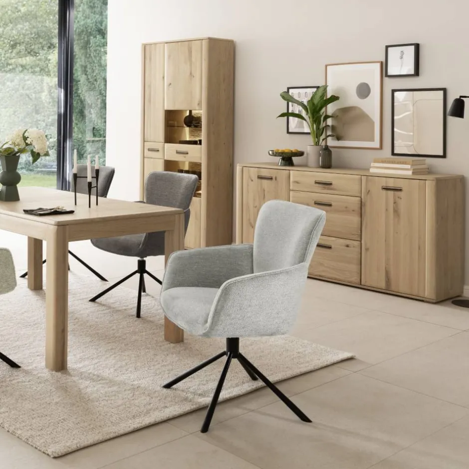 Wohnen Sideboard in Asteiche Hell - Jevedaz