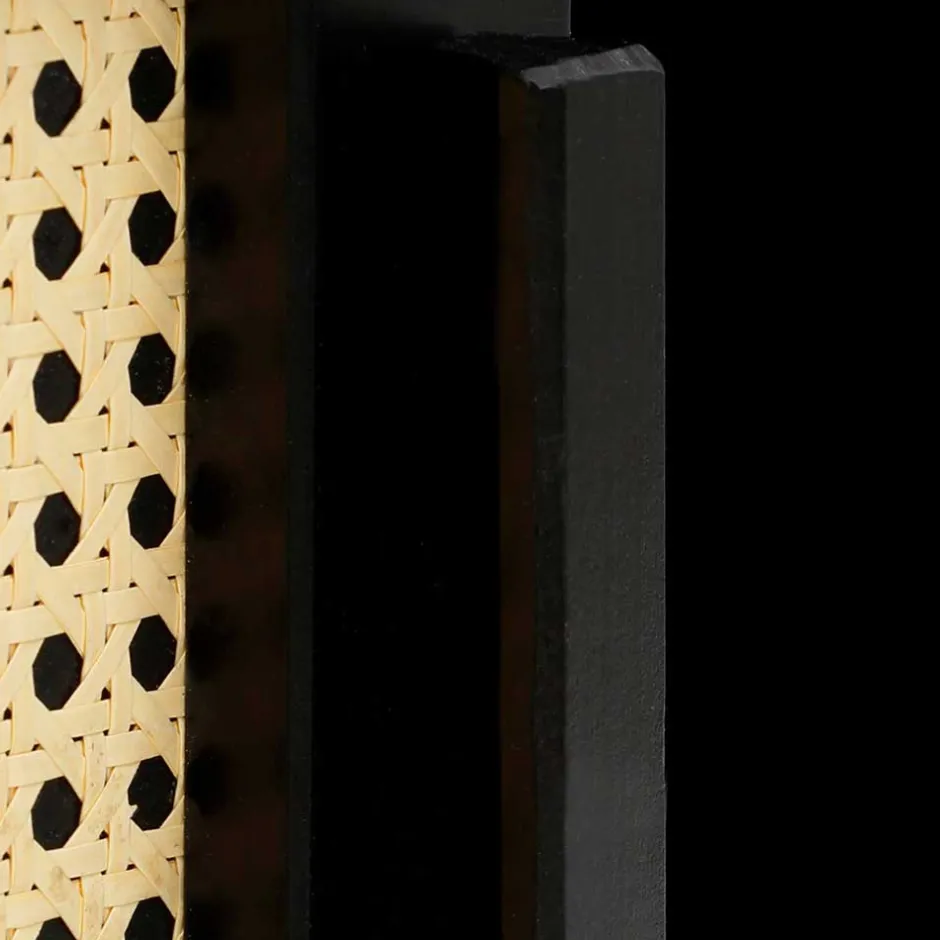 Sideboard in Dunkelbraun mit Wiener Geflecht - Santiana^Wohnen Clearance