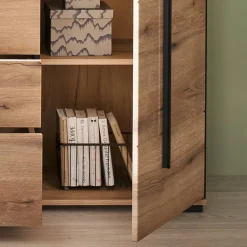 Wohnen Sideboard in Eiche Dekor - Brocus