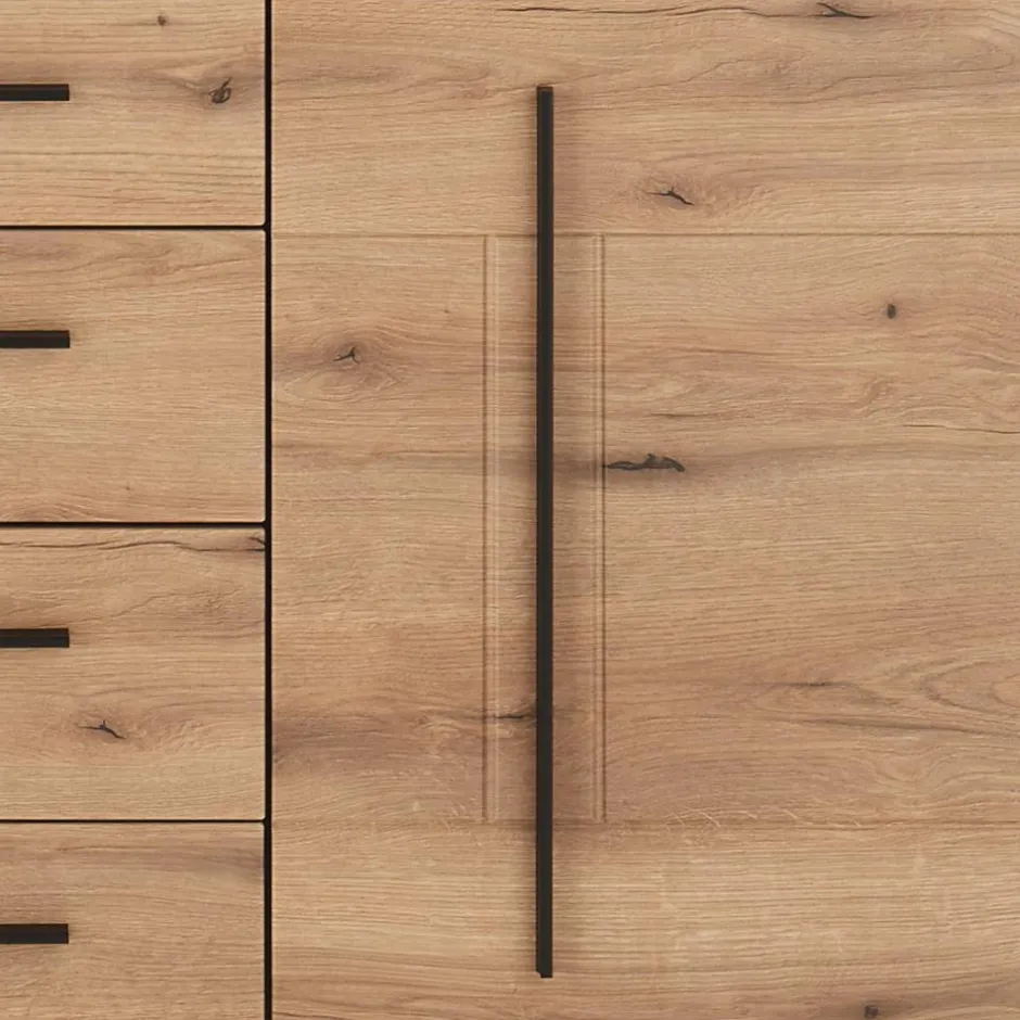 Wohnen Sideboard in Eiche Dekor - Brocus