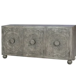 Wohnen Sideboard in Grey Wash Mangoholz - Buama
