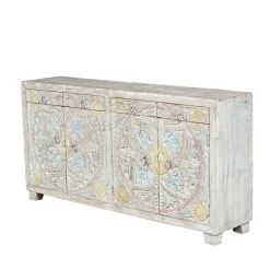 Sideboard in White Wash und Pastellfarben - Cranita^Wohnen Best