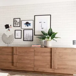 Wohnen Sideboard mit 3 Schubladen & 2 Türen - Basento I