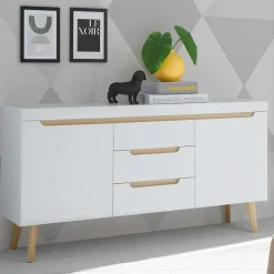 Sideboard mit drei Schubladen und zwei Türen - Ginko^Wohnen Best