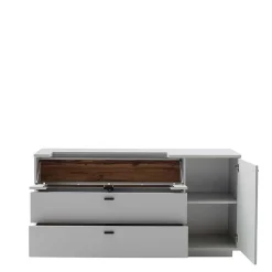 Sideboard mit Glas Klappe & Tür - Apulco^Wohnen Clearance