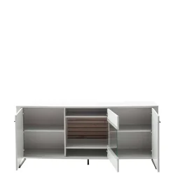 Wohnen Sideboard mit Glaseinsatz modern - Varzino