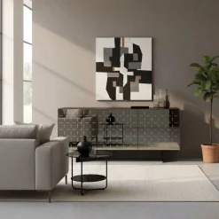 Sideboard mit rauchgrauer Spiegelfront - Garecio^Wohnen Outlet