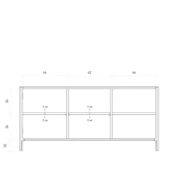Wohnen Sideboard mit Türen und Fächern - Lana