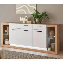 Wohnen Sideboard mit vier offenen Fächern - Adejano