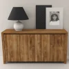 Wohnen Sideboard Nadalia aus Wildeiche Massivholz