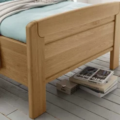 Wohnen Singlebett & Nachtkommode Kombi Set - Emdsiva (zweiteilig)