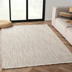 Wohnen Sisaloptik Teppich mit Fransen an den kurzen Seiten - More