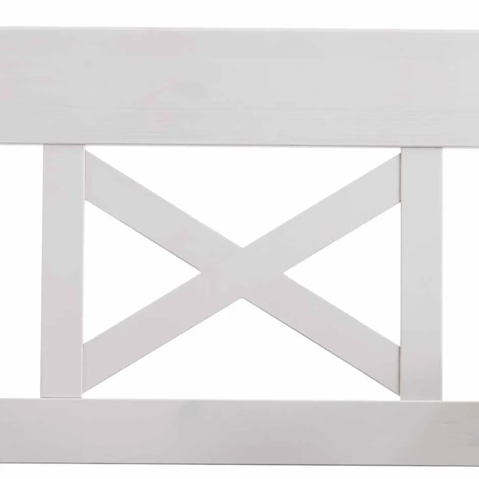 Sitzbank Barlad in Weiß Bernsteinfarben^Wohnen Hot