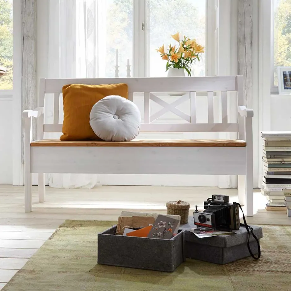 Sitzbank Lugon mit Stauraum^Wohnen Clearance