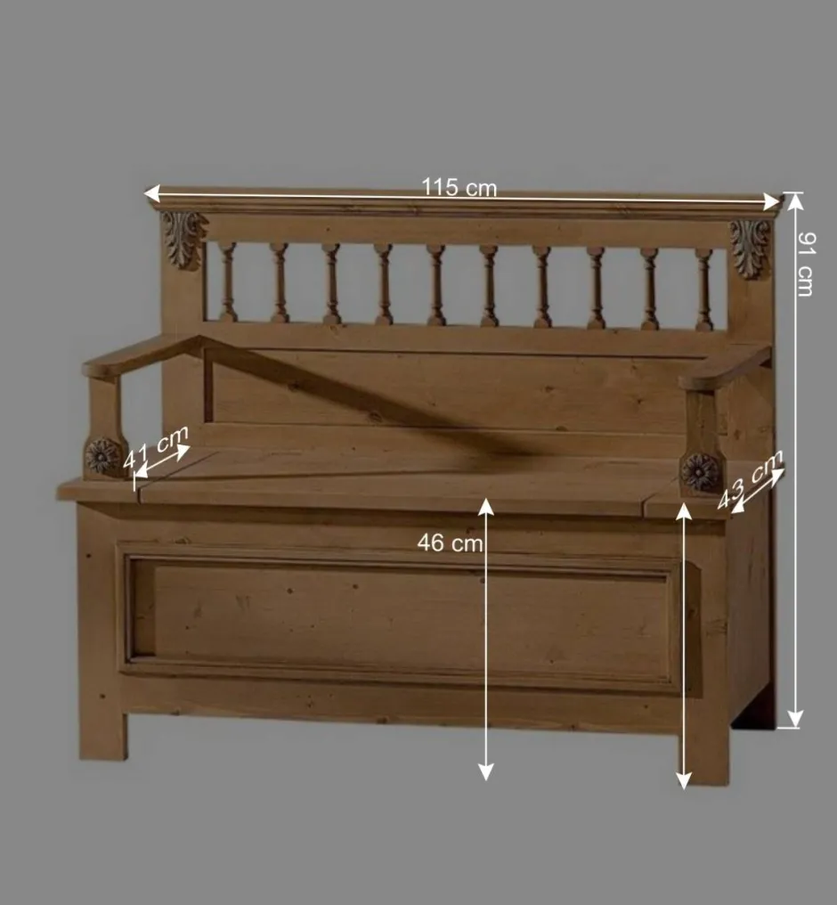 Sitzbank Melessa mit Stauraum^Wohnen Sale
