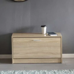 Sitzbank mit Schuhaufbewahrung Joker in Sonoma Eiche Dekor^Wohnen