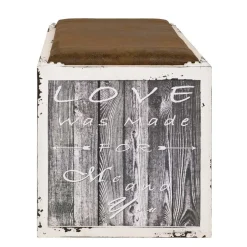 Wohnen Sitzbank Senva im Shabby Chic Look