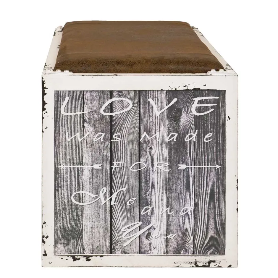 Wohnen Sitzbank Senva im Shabby Chic Look