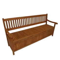 Wohnen 3-Sitzer Garten Bank mit Truhe - Durai