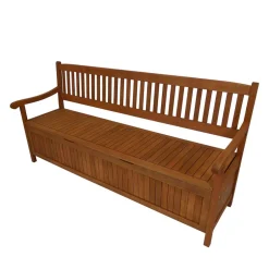 Wohnen 3-Sitzer Garten Bank mit Truhe - Durai