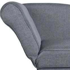 3-Sitzer Recamiere in Jeansblau mit Buche - Foresta^Wohnen Hot