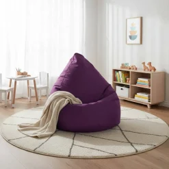 Kinder Wohnen Sitzsack Pravin in Lila