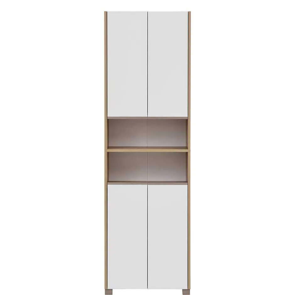 Wohnen Skandi Bad Hochschrank 57 cm breit - Ronya