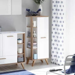 Skandi Bad-Midischrank in Weiß - Timur^Wohnen New
