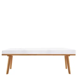 Wohnen Skandi Bank aus Eiche Massivholz - Venjus