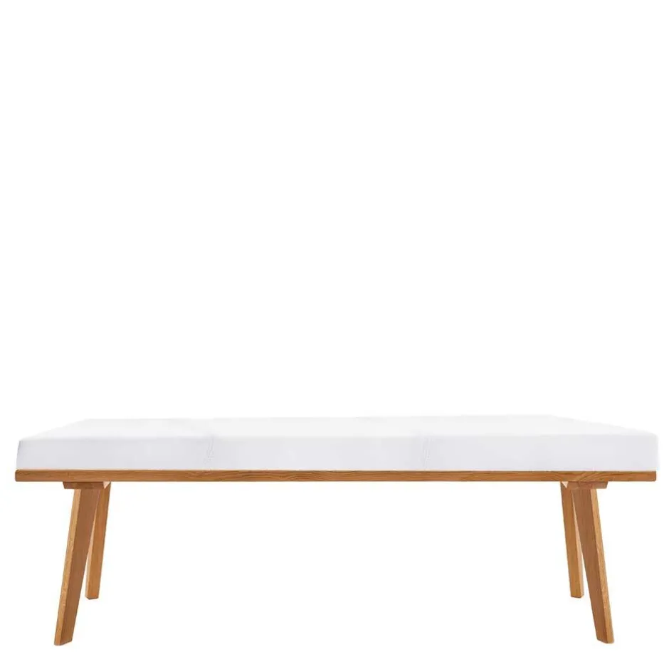 Wohnen Skandi Bank aus Eiche Massivholz - Venjus