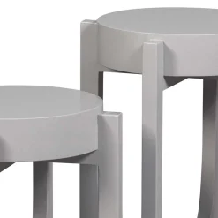 Skandi Beistelltische in Grau - Estranon (zweiteilig)^Wohnen Best