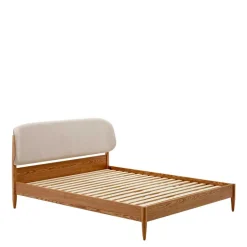 Wohnen Skandi Designbett in Esche - Raso