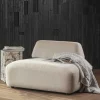 Skandi Designsessel in Beige Strukturstoff - Samuele^Wohnen Clearance