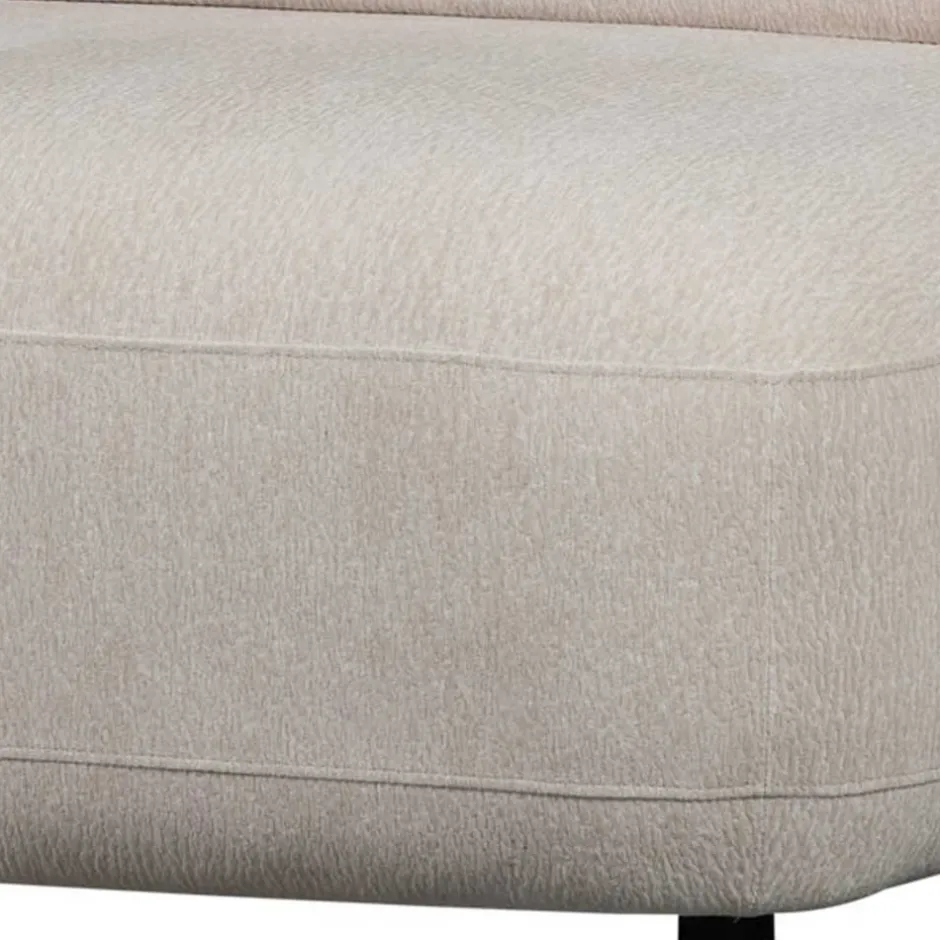 Skandi Designsessel in Beige Strukturstoff - Samuele^Wohnen Clearance