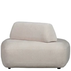 Skandi Designsessel in Beige Strukturstoff - Samuele^Wohnen Clearance