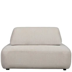 Skandi Designsessel in Beige Strukturstoff - Samuele^Wohnen Clearance