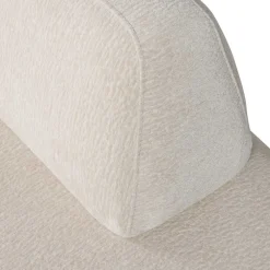 Skandi Designsessel in Beige Strukturstoff - Samuele^Wohnen Clearance