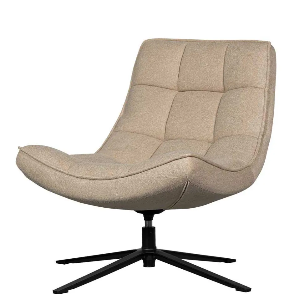 Wohnen Skandi Drehsessel mit Sterngestell - Siotra